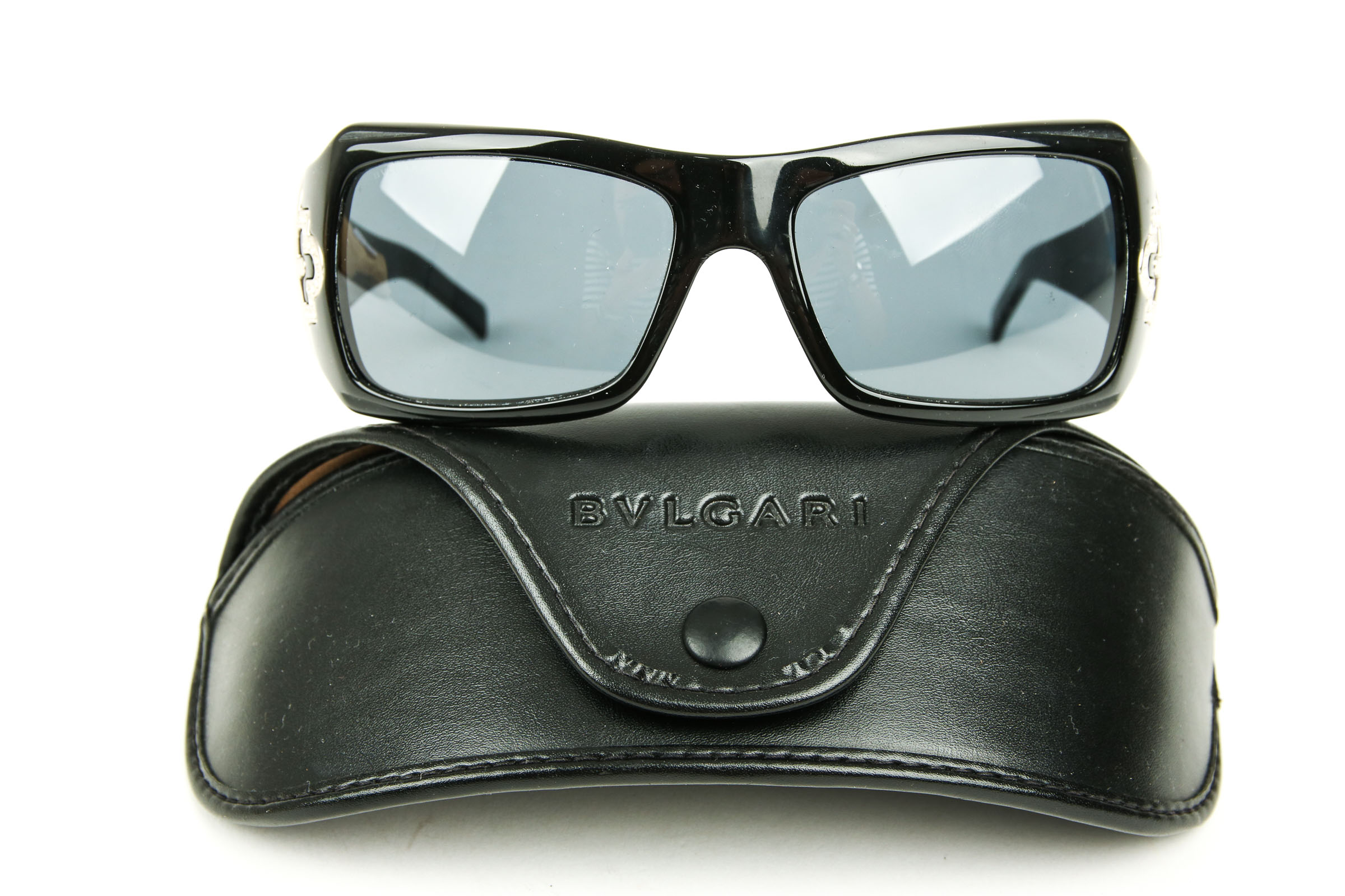 Bulgari Sonnenbrille Schwarz