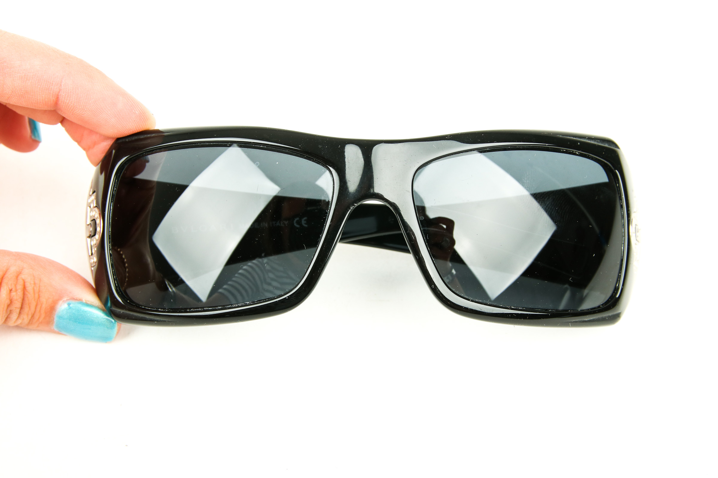 Bulgari Sonnenbrille Schwarz