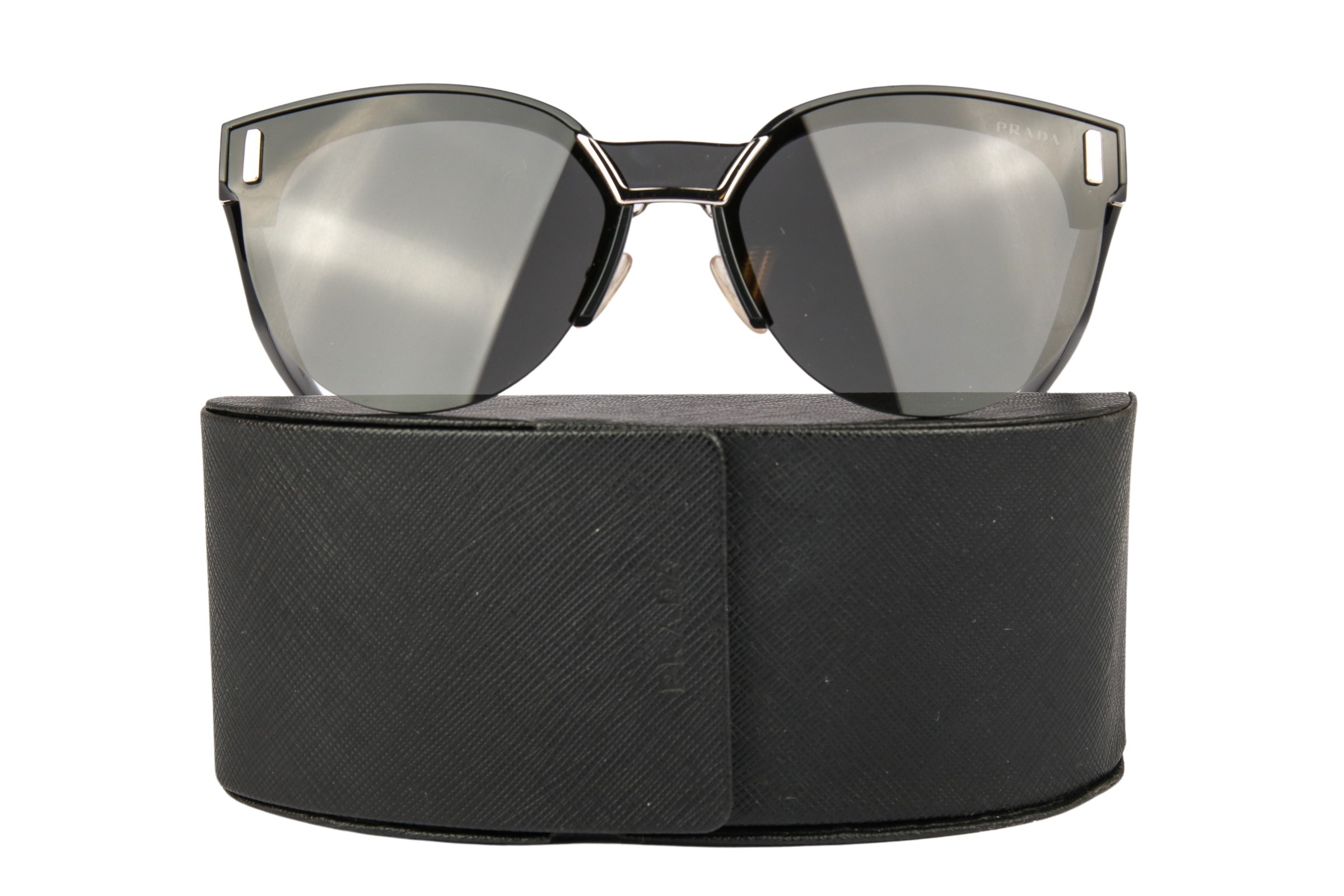 Prada Sonnenbrille SPR04U Schwarz